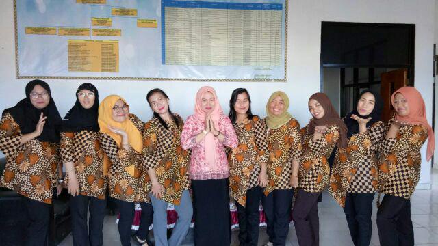 Couple Blus Ziggy Krikil Sogan Batik Sarimbit Seragam Kerja Atasan Casual