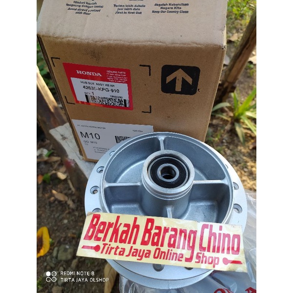 tromol belakang supra double disk dd ruji original AHM