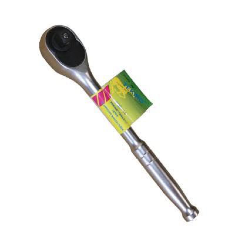 Ratchet handle 1/2x10inch Chrome Tekiro