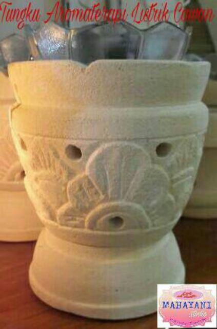 Tungku Aromaterapi Lisrik/elektrik/lampu Aromaterapi Bentuk Cawan