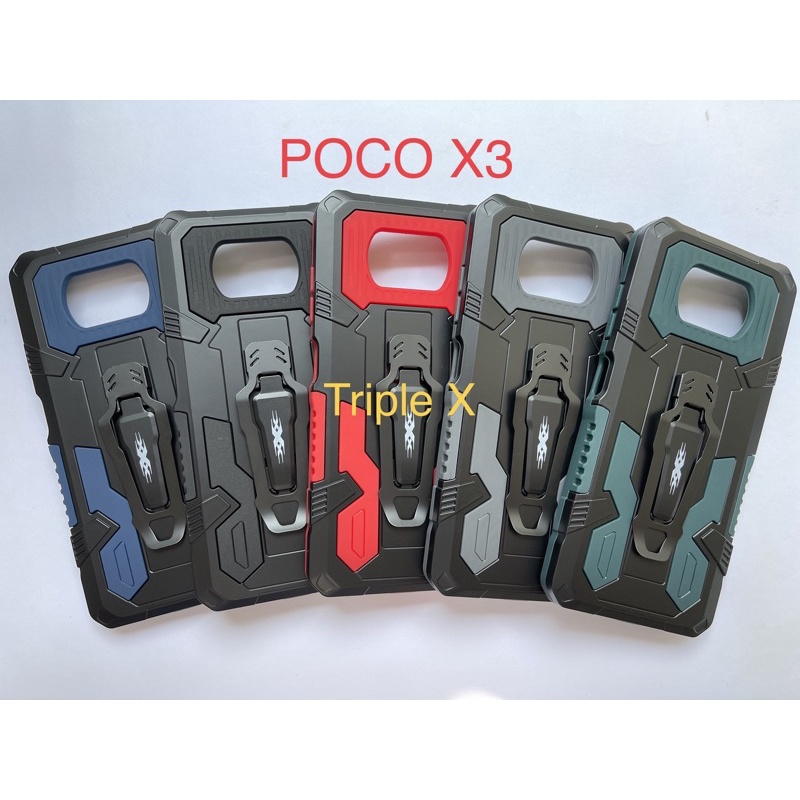 Case I crystal Poco X3