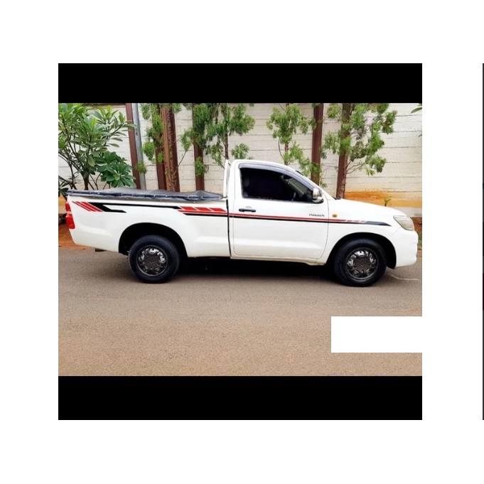 Stiker Cutting Mobil Hiluk Single Cabin Stiker Striping List Mobil Hiluk Triton Ranger Navara