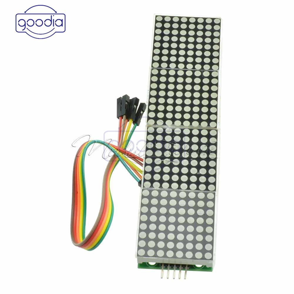 ✈【Fast/COD】✈ MAX7219 8x8 LED Punkt Matrix Modul Dot Matrix Module for Arduino Raspberry Pi