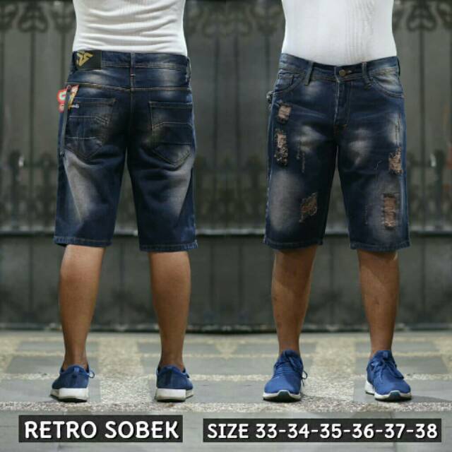 Jeans sober pendek