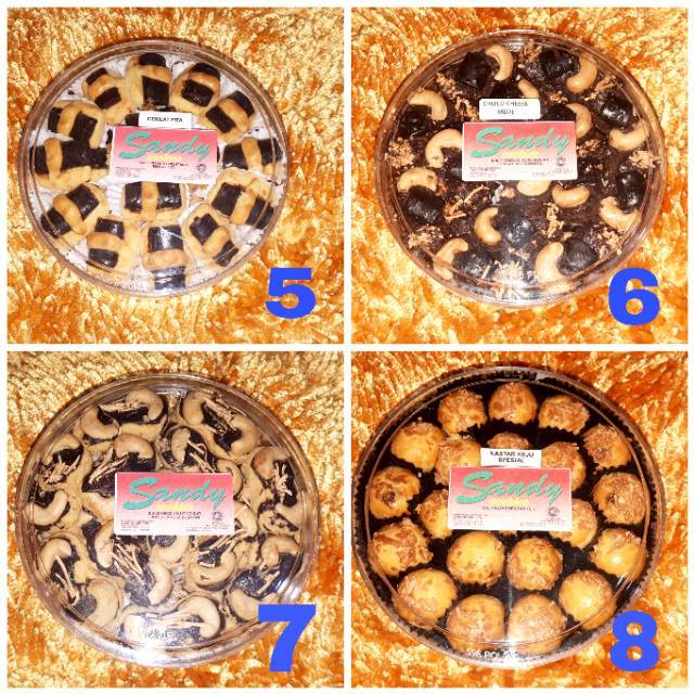 Sandy Cookies Merah Hijau Shopee Indonesia