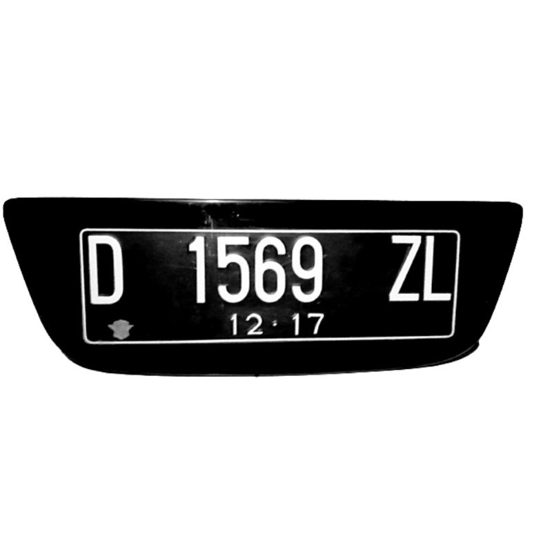 Plat Nomor Mobil / Plat Nomor Mobil Akrilik Custom 1pcs (Satuan)