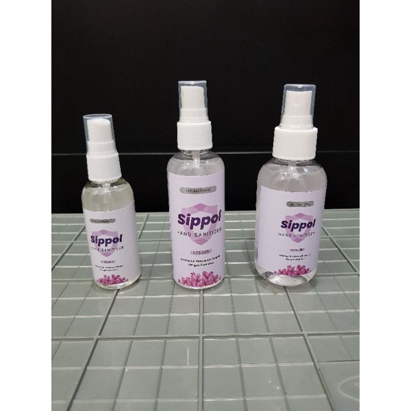 Sippol Hand Sanitizer Antiseptic Pembersih Tangan 60ml/100ml/125ml