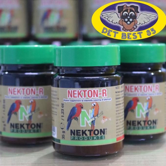 READY STOCK Nekton R Bird 35gr Vitamin Red Intensif Canaries,Red siskin,Parrot Murah