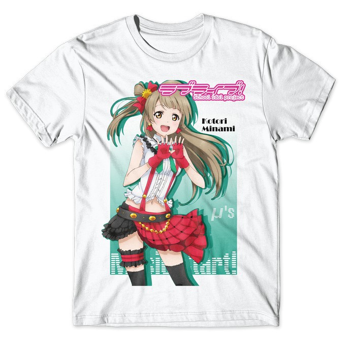 Kotori Minami – Love Live School Idol Project Anime T-Shirt/Kaos Anime
