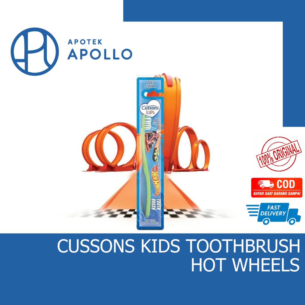 CUSSONS KIDS TOOTHBRUSH BIRU SIKAT GIGI ANAK TOOTH BRUSH CUSSON