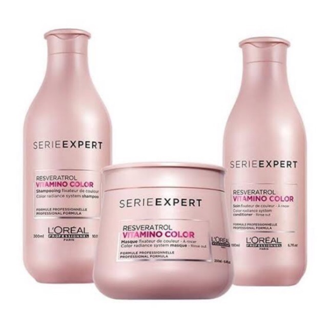 Vitamino Color Shampoo Conditioner Masker Shopee Indonesia