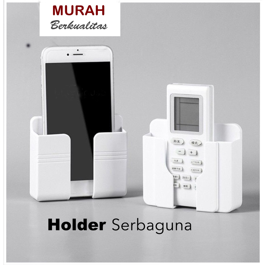 HOLDER HP DINDING HANDPHONE &amp; REMOTE TAMPAT CAS HP DINDING / WALL HOLDER HP REMOT HOLDER MULTIFUNGSI SERBAGUNA