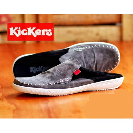 Sepatu Kuliah Kerja Keren Pria Kickers Stiching Murah Sepatu Slop Cowok Terlaris