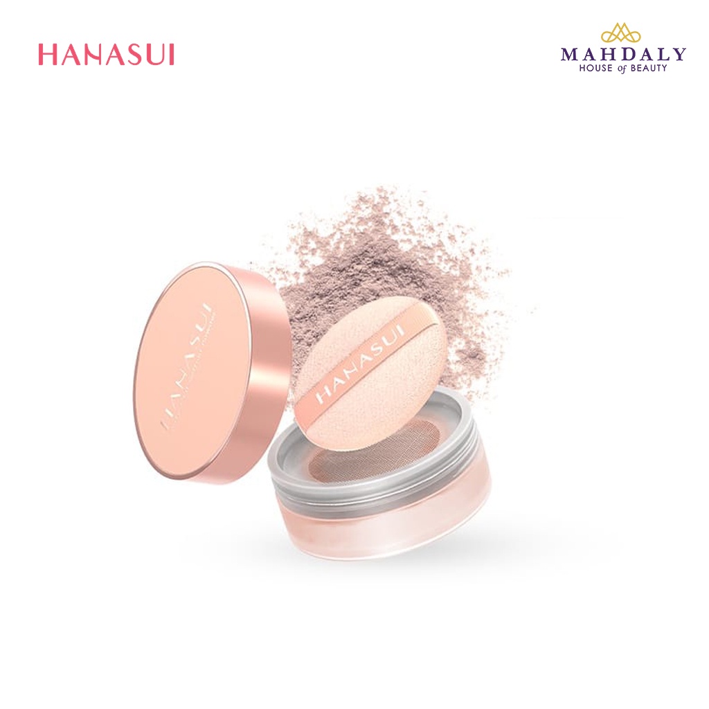 HANASUI Perfect Fit Setting Powder 12gr - Bedak Tabur Natural Coverage