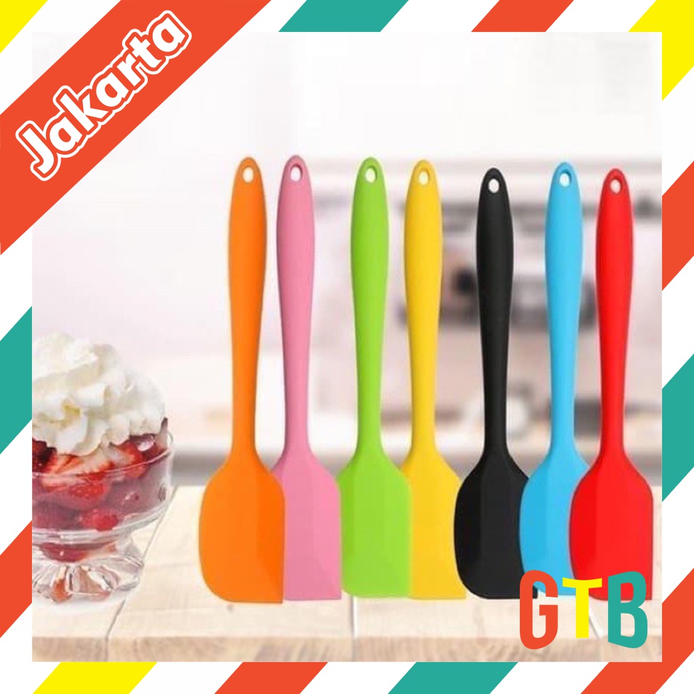 ❤GTB❤ Spatula Adonan 8022 Sodet Silicone Memasak Baking Spatula Tahan Panas R702