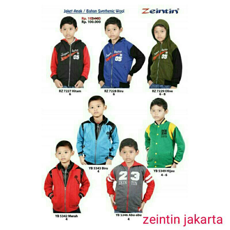 zeintin jaket anak