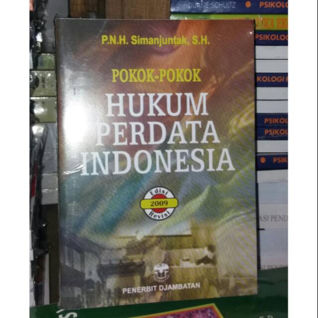 

Pokok hukum perdata indonesia