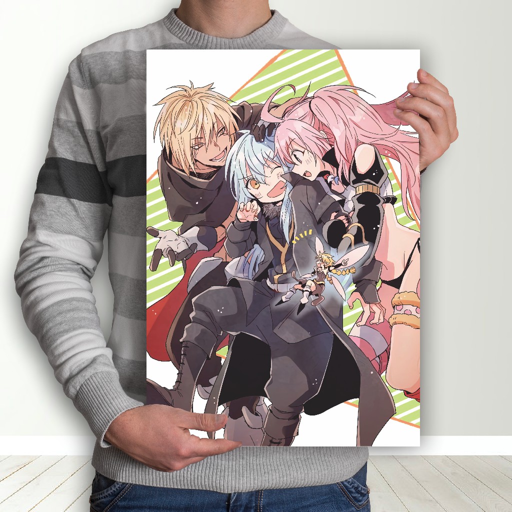 Poster Tensei Shitara Slime Datta Ken Tensura Size A3+ Anime Rimuru Shion Milim Benimaru Shuna-17 Rimuru