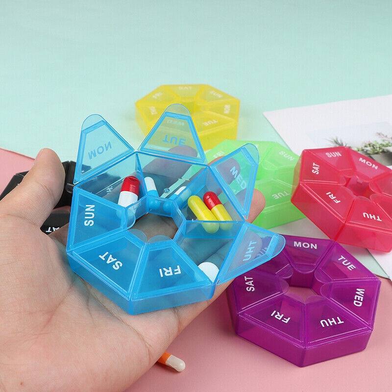 Kotak Penyimpanan Pil Kapsul Kosong Portable