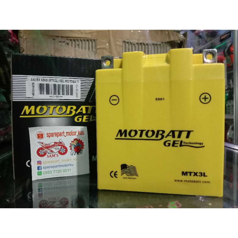 Aki kering Rx king MotoBatt