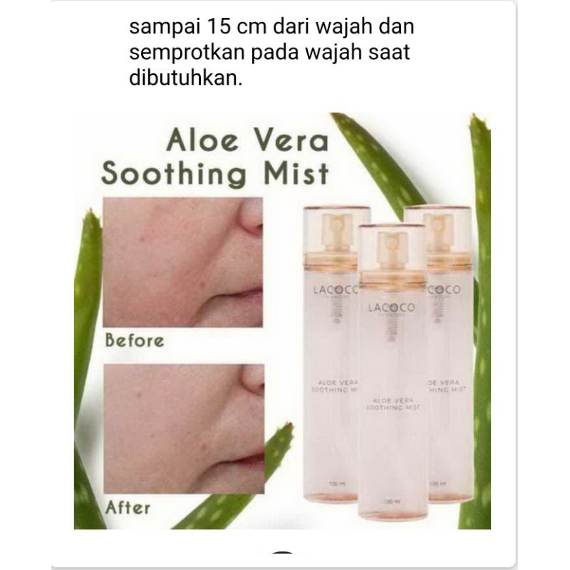 Lacoco aloe vera soothing mist original