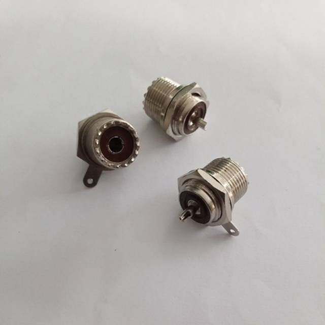 Konektor body bulat PL male to PL female connector antena swr sambungan tempel box ht rif radio