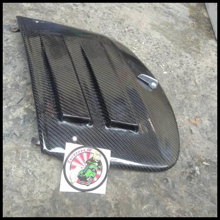 Tutup Tepong Vespa Pts Karbon Kevlar