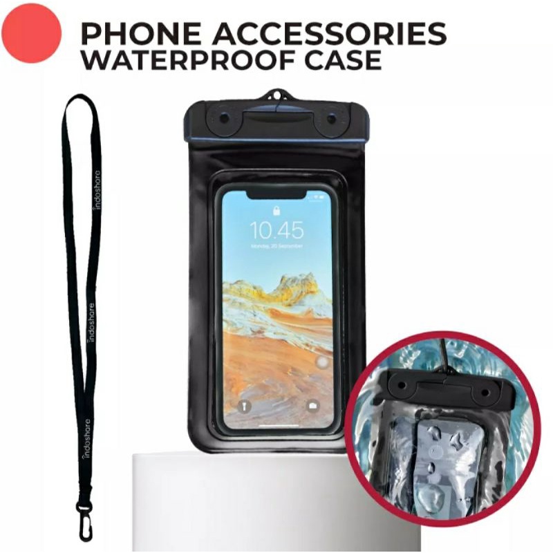 [100% Tebal] TISHU Pelindung HP Anti Air Tishu Waterproof case