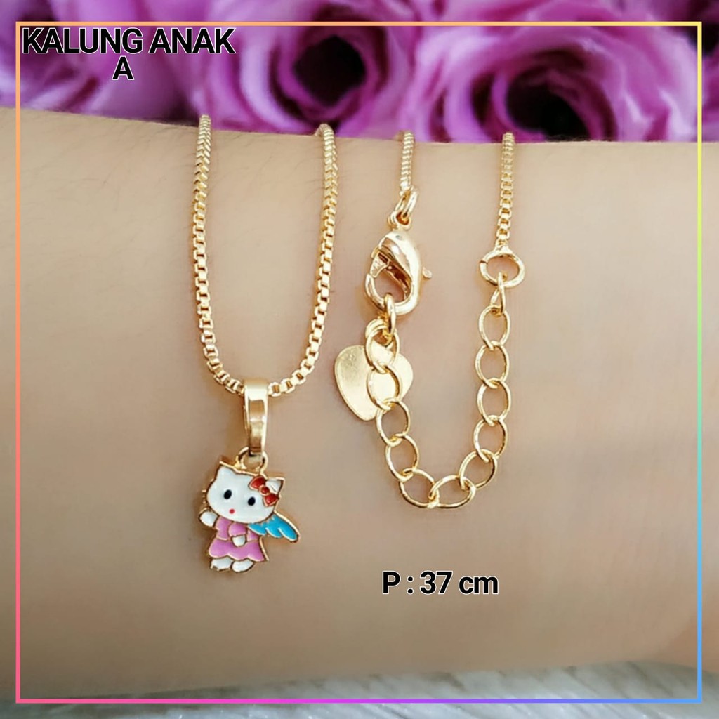 Kalung xuping kalung anak karakter lucu lapis emas gold H131