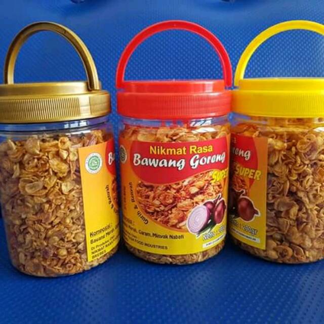 

Bawang goreng toples 200 gram