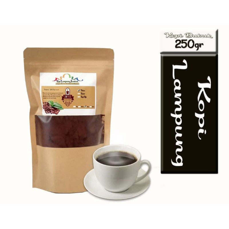 

KOPI ARABICA 250 GRAM