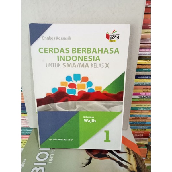 buku bahasa Indonesia kelas 10 SMA Erlangga