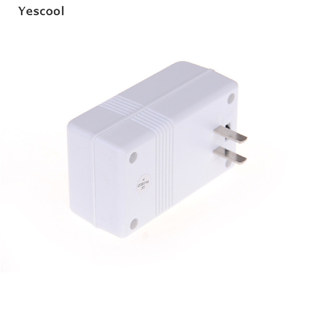 Yescool Adapter Konverter Step Up / down Tegangan 110v Ke 220v 100w Untuk Travel