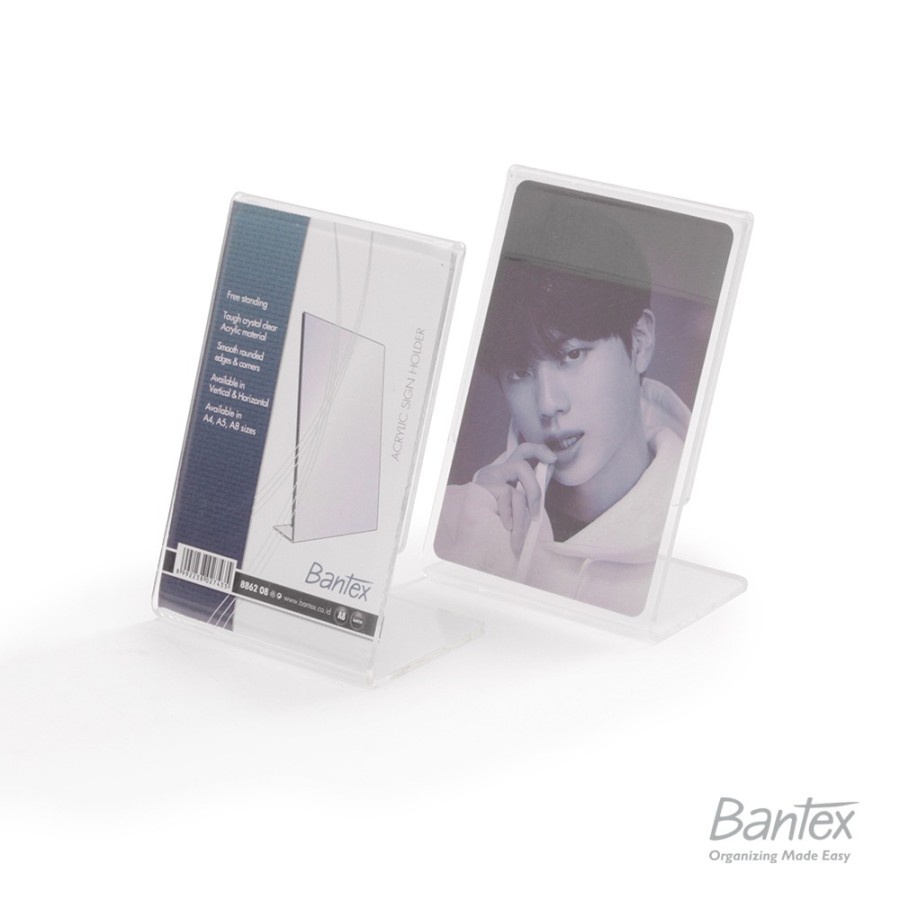 

Bantex Slanted Sign Holder A8 Tempat Kartu Korea #8862 08