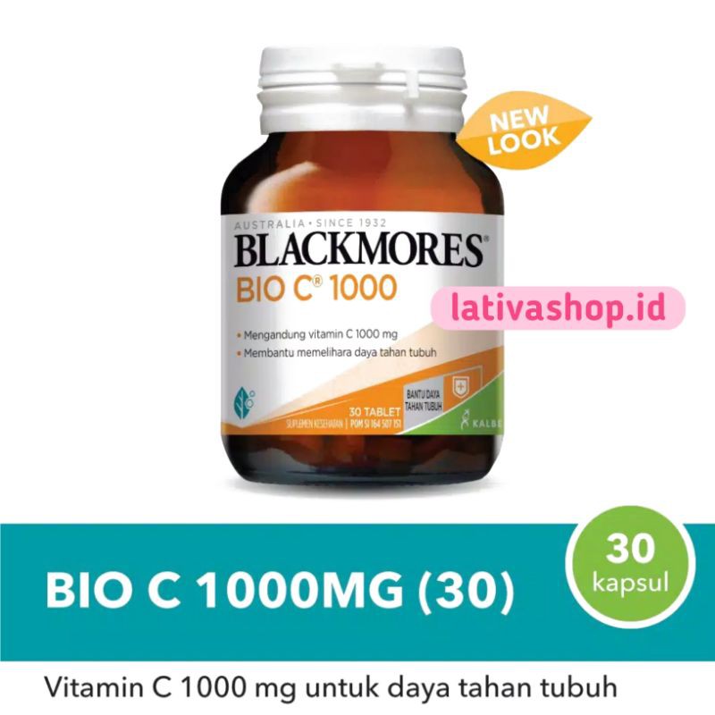 Blackmores Bio C 1000 mg dan Vitamin C 500 mg