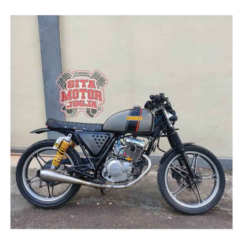 paket body japstyle thunder gl mp tangki scrambler motif