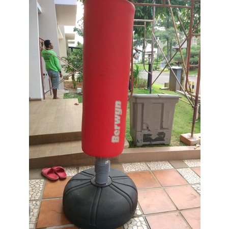 Berwyn Red Standing Punching Bag