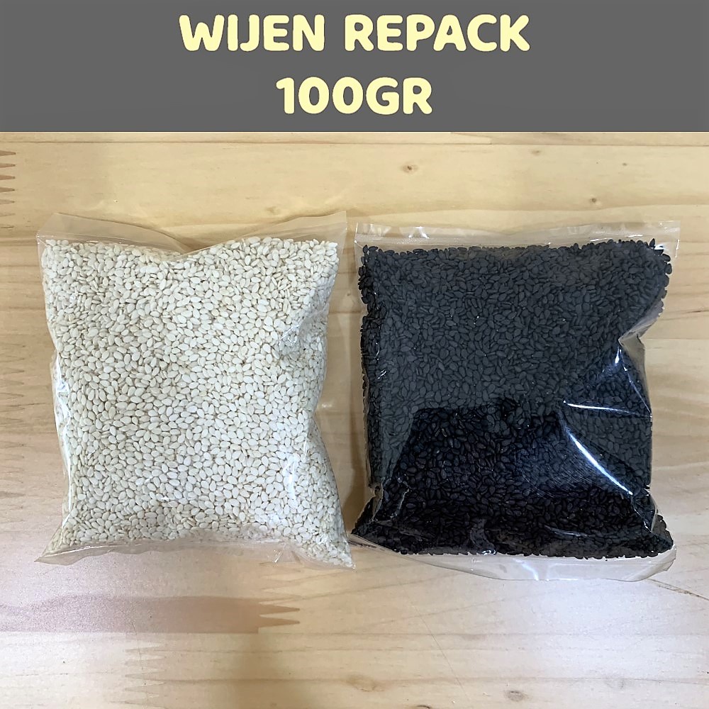 

Sesame Seeds / Biji Wijen Hitam Putih Repack 100gr