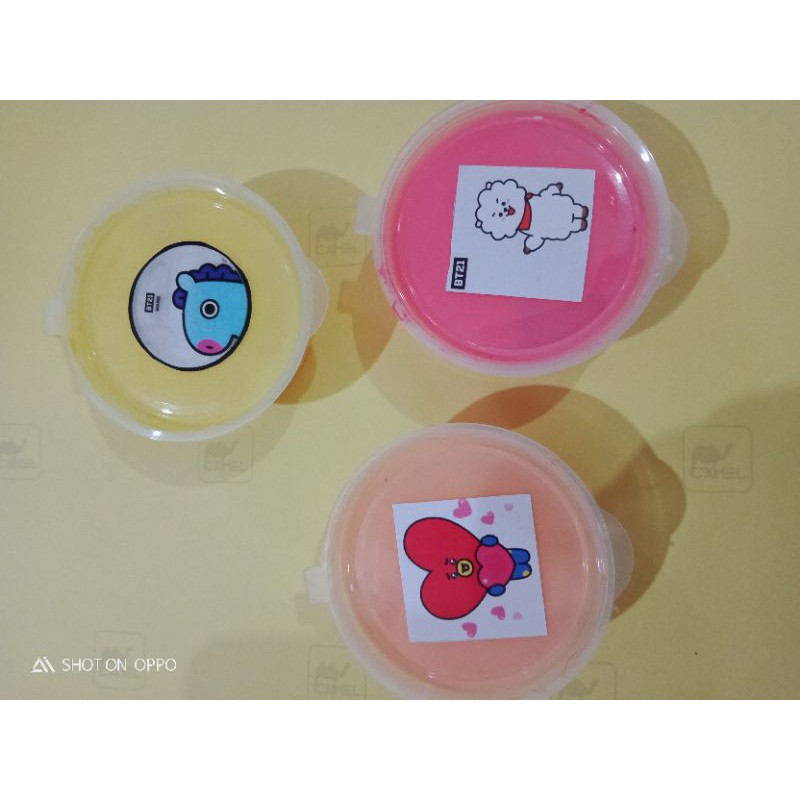 Slime BT21 mainan anak dan dewasa pembersih keyboard laptop