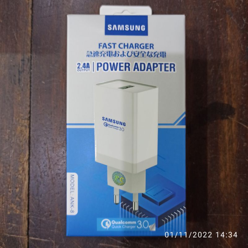 Travel Charger Cas Casan 2,4A 2,4Ampere 2,4 A Ampere MICRO USB MURAH BAGUS ANK DELL SAMSUNG OPPO VIV