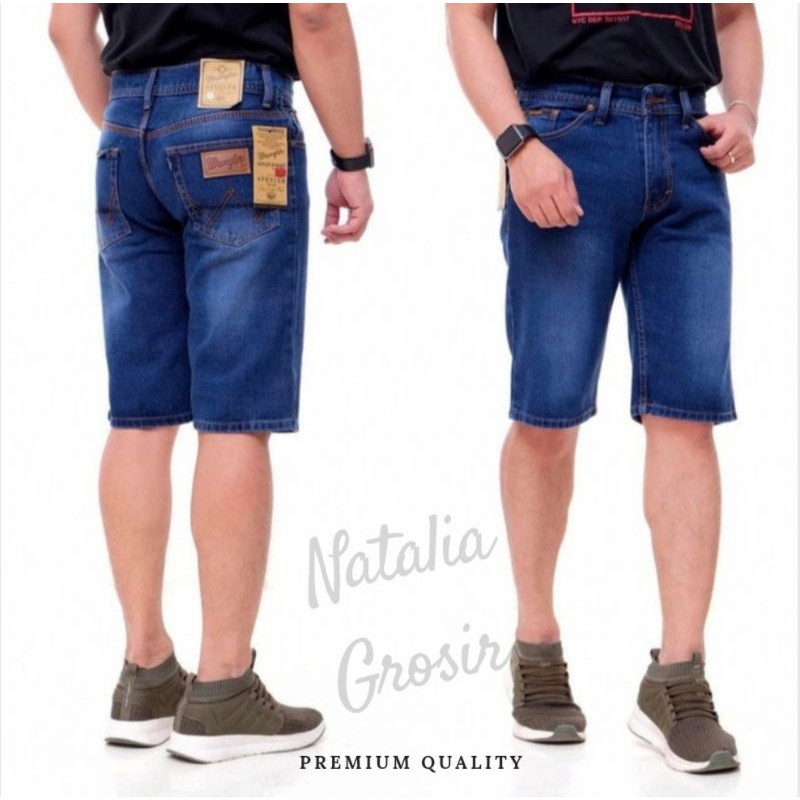 Celana Jeans Pendek Pria Casual - Distro Trendy untuk Santai Pantai &amp; Surfing