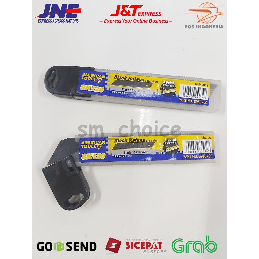 

PISAU CUTTER - ISI CUTTER - REFILL PISAU CUTTER AMERICAN TOOL