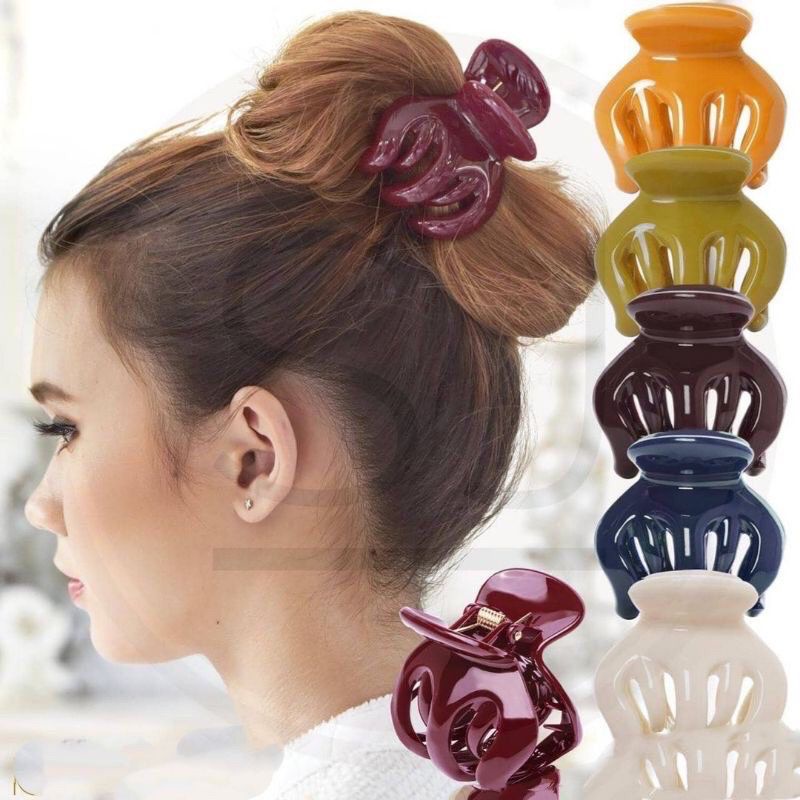 (Jumbo) Jedai Jumbo/ Jedai Besar Fashion Wanita/ Jepit Rambut Bangkok / Jepitan Jedai Thailand