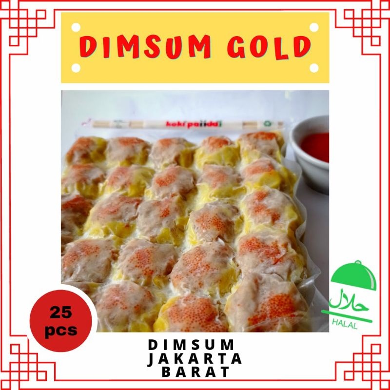 

Dimsum gold premium dimsum ayam dimsam frozen dimsum halal isi 25 pcs