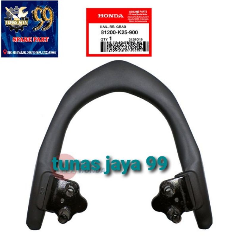 81200-K25-900 begel grip behel pegangan tangan pembonceng BEAT FI 2012 - 2015 HGP