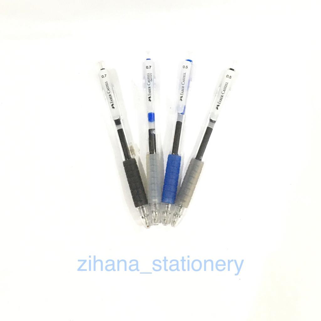 

Alat Tulis Pen/ Pulpen/ Bolpen/ Bolpoint Faber Castell 0.5 & 0.7 Fast Dry Air Gel Tinta Hitam & Biru