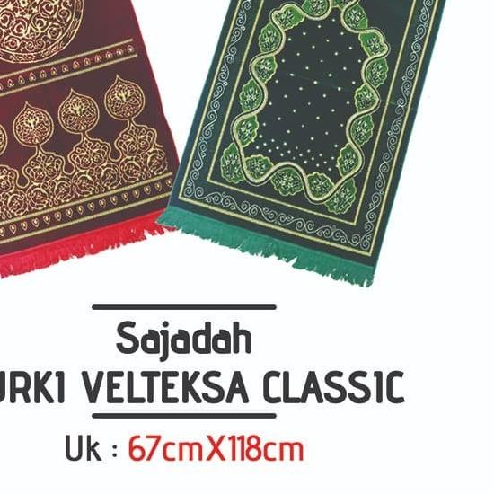 Sajadah Turki Velteksa Classic/Sajadah Turki Besar