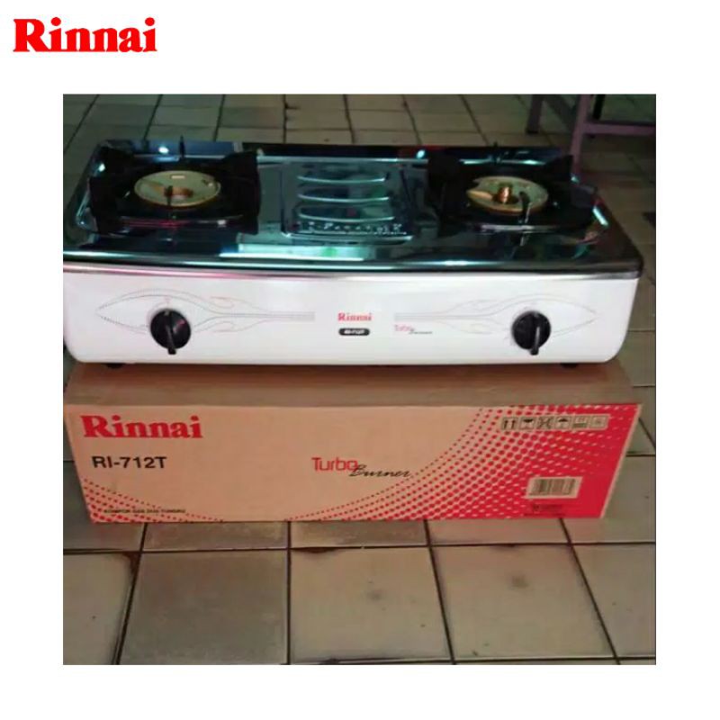 Jual Kompor Gas Rinnai Ri 712t Kompor Gas Rinnai 2 Tungku Api Turbo Indonesia Shopee Indonesia