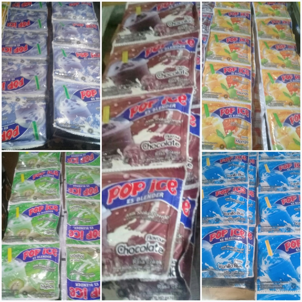 

POP ICE 1 RENTENG ISI 10 PCS ANEKA RASA