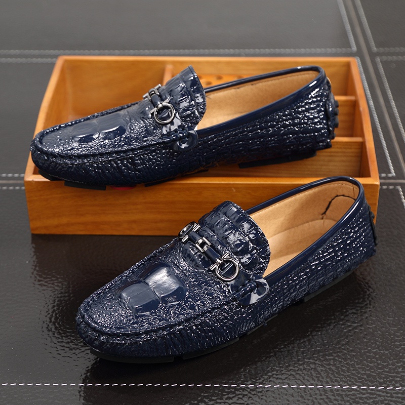 Sepatu Pria Kasual Loafers Import Sepatu Formal Slip On Keren Sepatu Santai Kerja Terbaru Terkini Fashion 106